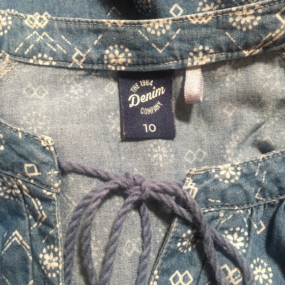 Denim Company* Size.10. Relaxed/casual/Boho style midi dress - Picture 9 of 12